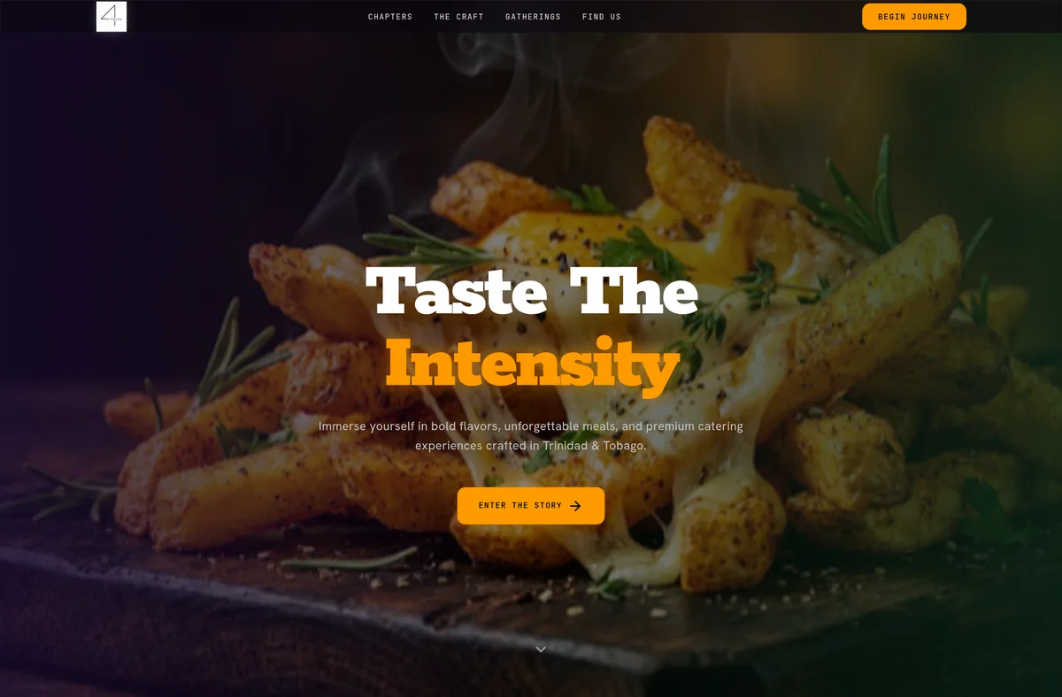 4 Tees Munchies — website built by Telic