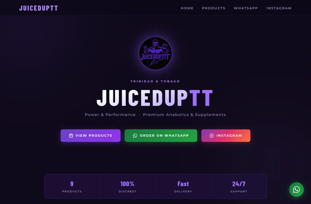 JuicedUpTT — Supplements