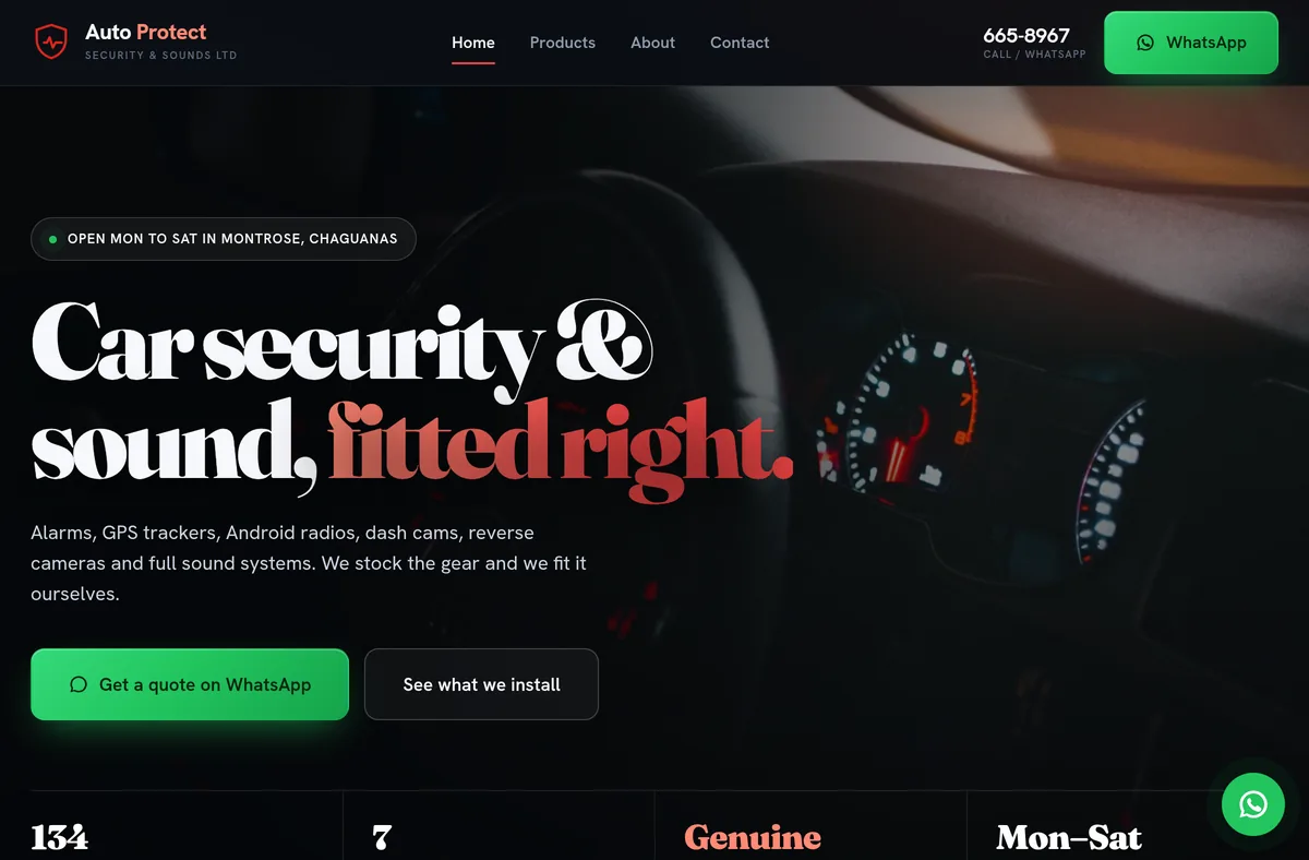 Auto Protect — Security & Sound