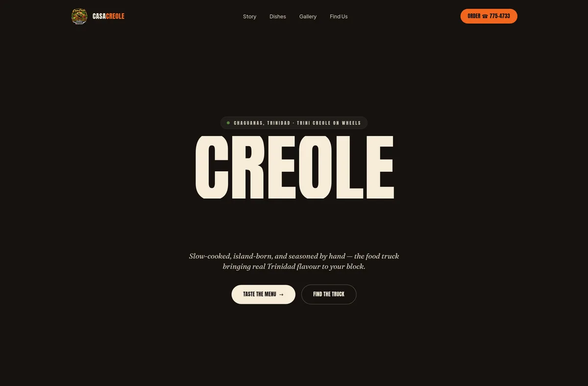 Casa Creole — website built by Telic