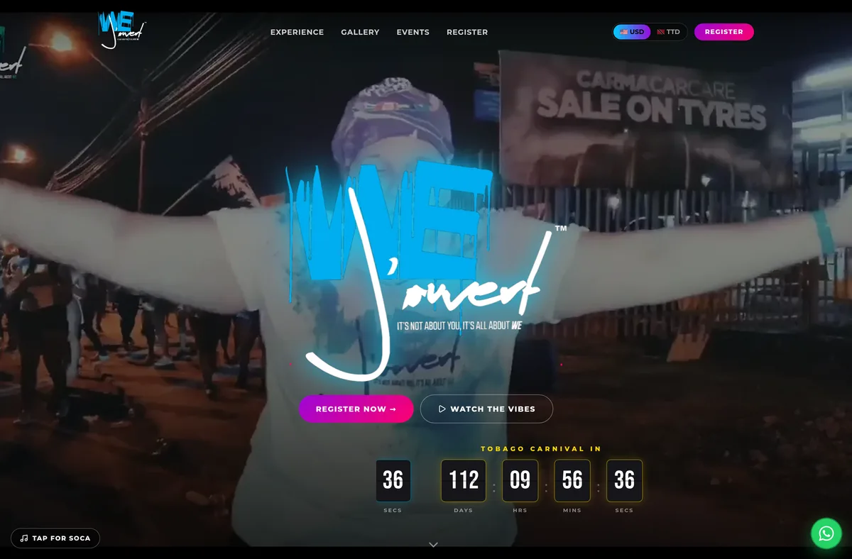 WE J'ouvert — Carnival Band